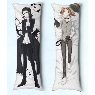 Travesseiro Dakimakura Bungou Stray Dogs - Akutagawa e Nakahara